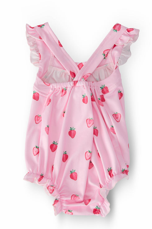 sweet-strawberries-ruffle-cross-back-romper Mila & Rose - Sophia's Style-2